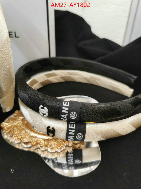 Hair band-Chanel aaaaa+ replica ID: AY1802 $: 27USD