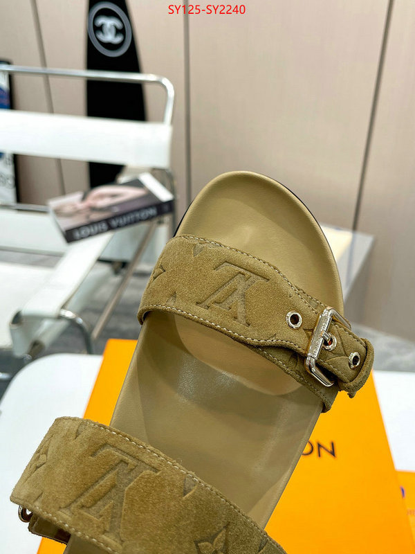 Women Shoes-LV buy sell ID: SY2240 $: 125USD