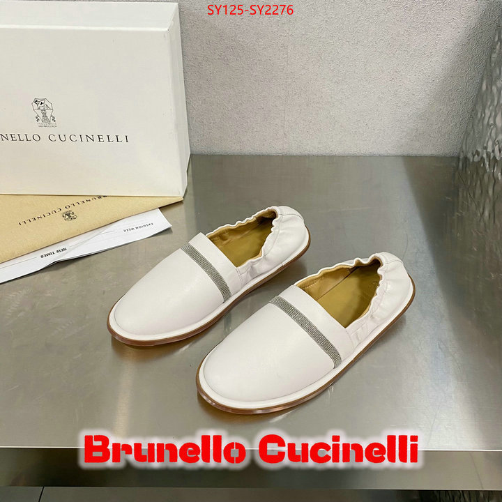 Women Shoes-Brunello cucinelli customize the best replica ID: SY2276 $: 125USD