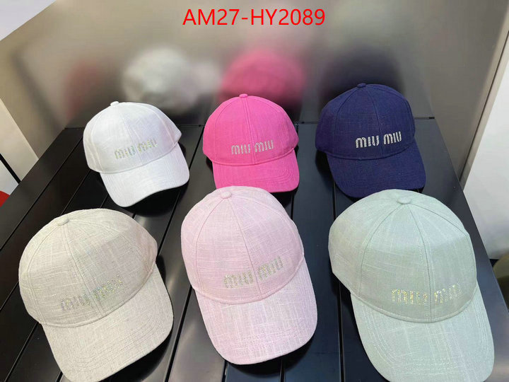 Cap(Hat)-Miu Miu best luxury replica ID: HY2089 $: 27USD