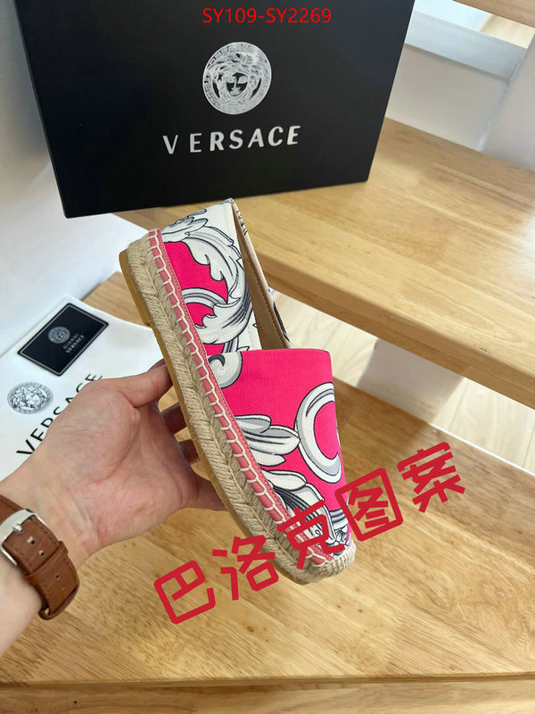 Women Shoes-Versace best replica ID: SY2269 $: 109USD