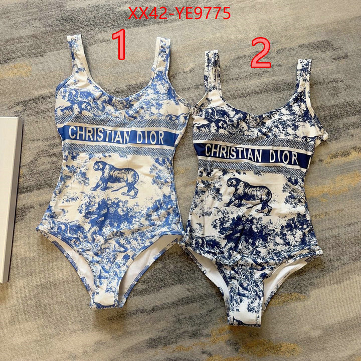 Swimsuit-Dior,outlet 1:1 replica ID: YE9775,$: 42USD