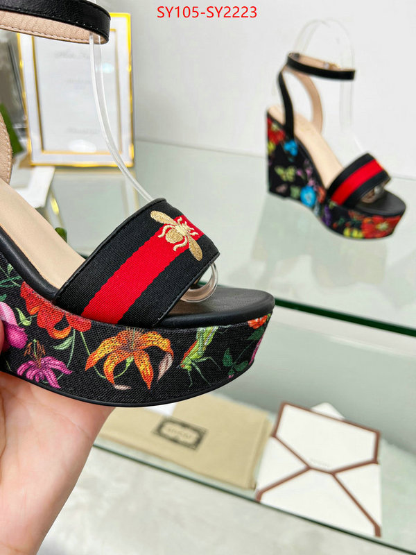 Women Shoes-Gucci where could you find a great quality designer ID: SY2223 $: 105USD