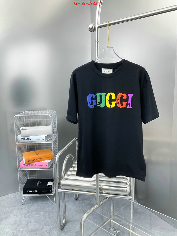 Clothing-Gucci the quality replica ID: CY2341 $: 55USD