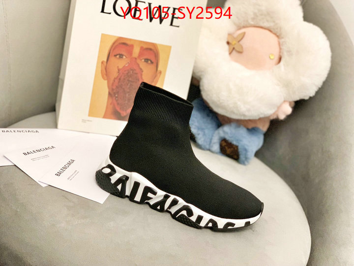 Women Shoes-Balenciaga designer fake ID: SY2594 $: 105USD