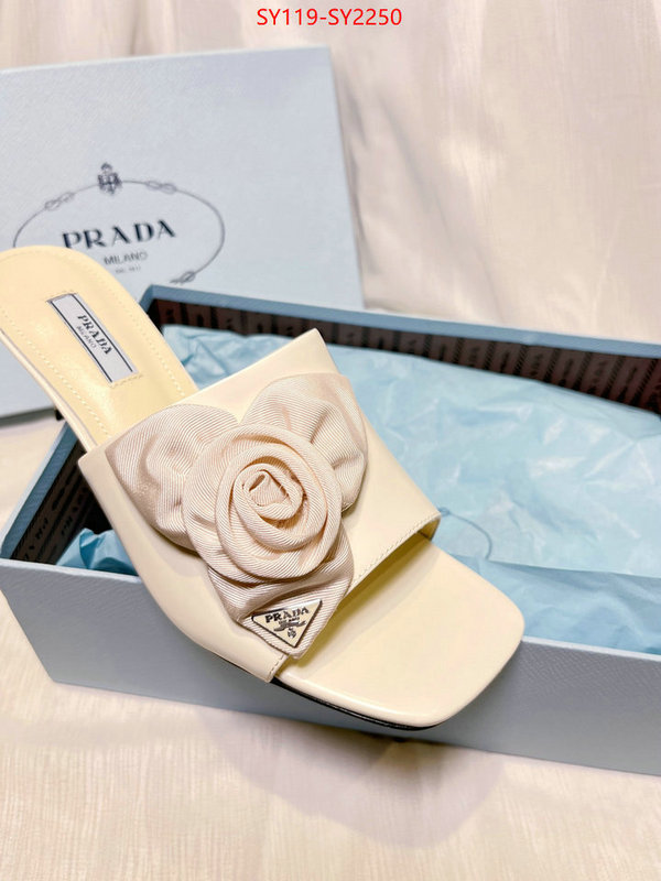 Women Shoes-Prada top 1:1 replica ID: SY2250 $: 119USD