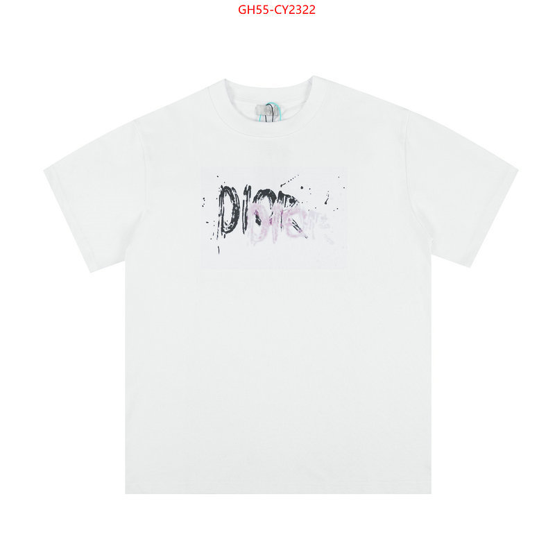 Clothing-Dior quality replica ID: CY2322 $: 55USD