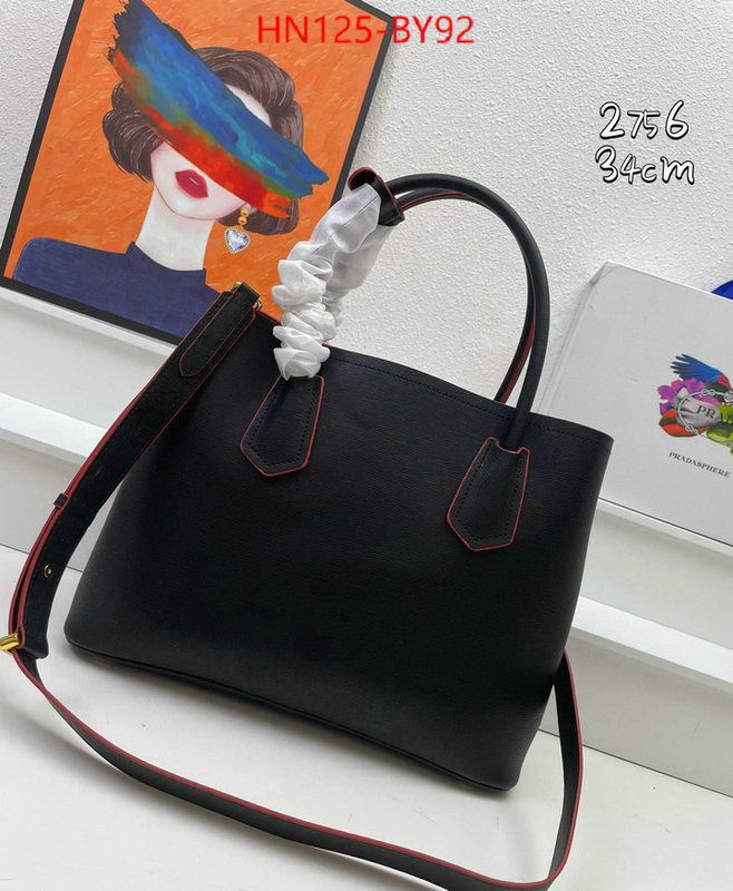 Prada Bags(4A)-Handbag-,shop cheap high quality 1:1 replica ID: BY92,$: 125USD