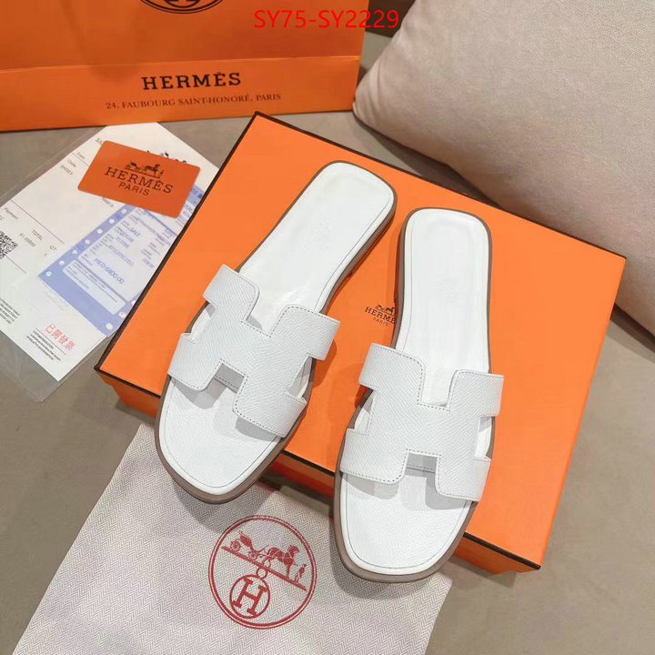 Women Shoes-Hermes best replica new style ID: SY2229 $: 75USD