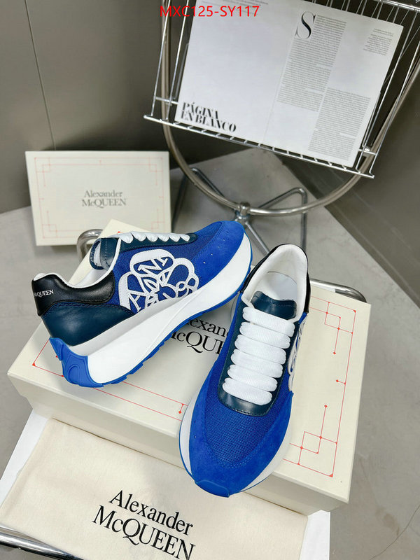 Men Shoes-Alexander McQueen,top quality designer replica ID: SY117,$: 125USD