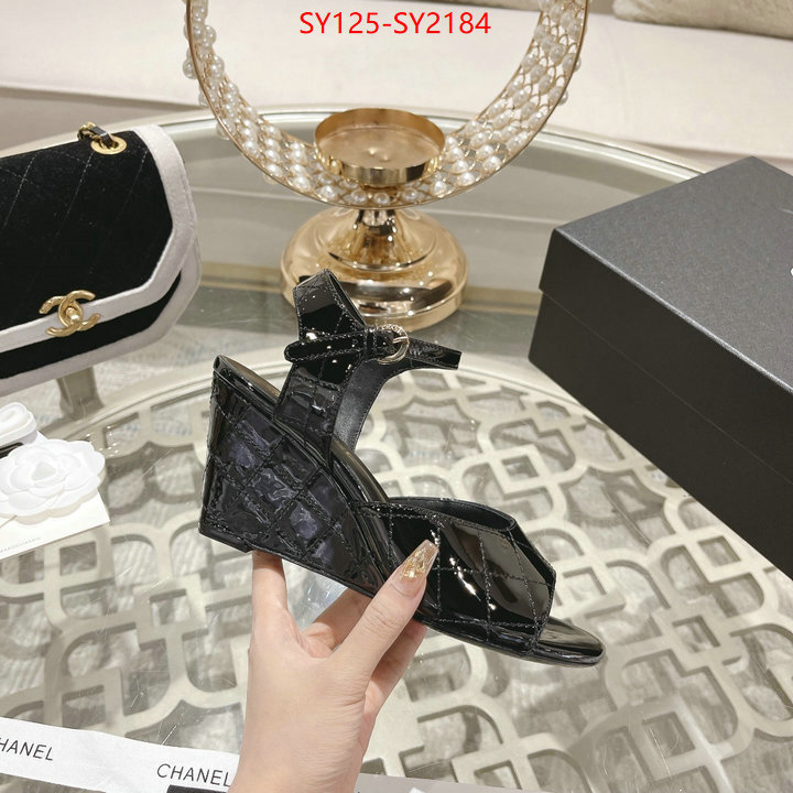 Women Shoes-Chanel replica us ID: SY2184 $: 125USD