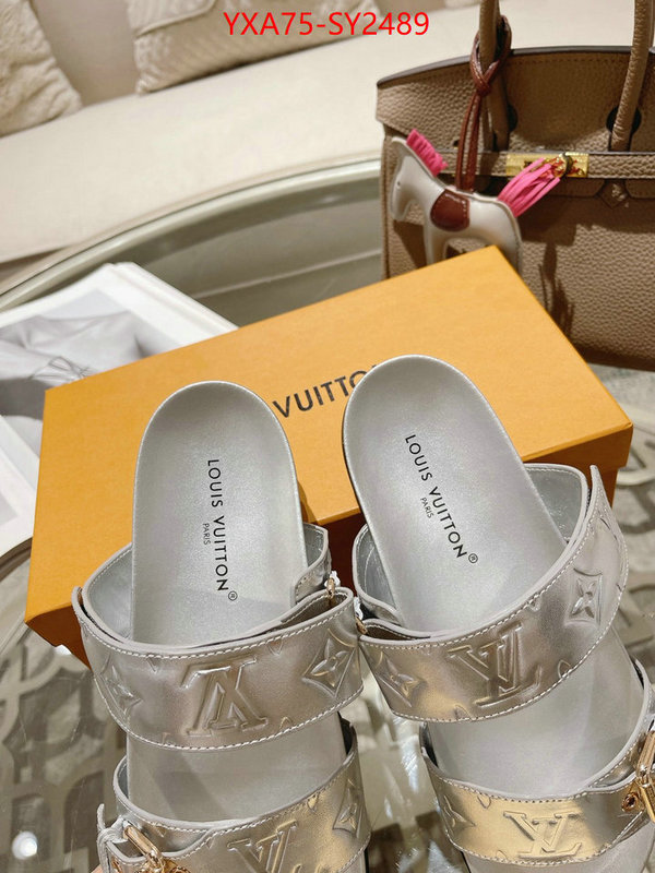 Women Shoes-LV aaaaa class replica ID: SY2489 $: 75USD