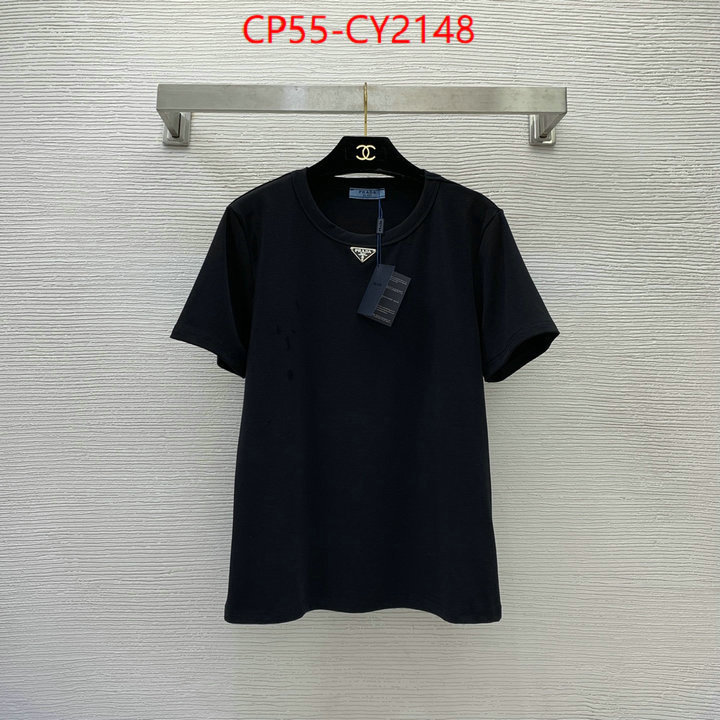 Clothing-Prada what's the best place to buy replica ID: CY2148 $: 55USD