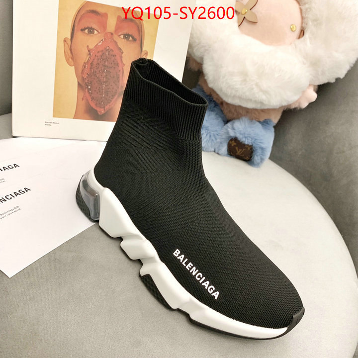 Men Shoes-Balenciaga sell online luxury designer ID: SY2600 $: 105USD