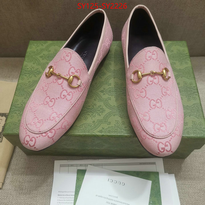 Women Shoes-Gucci where to buy the best replica ID: SY2226 $: 125USD