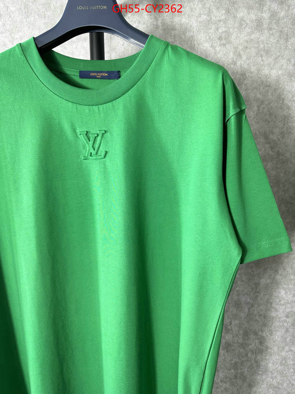 Clothing-LV top fake designer ID: CY2362 $: 55USD