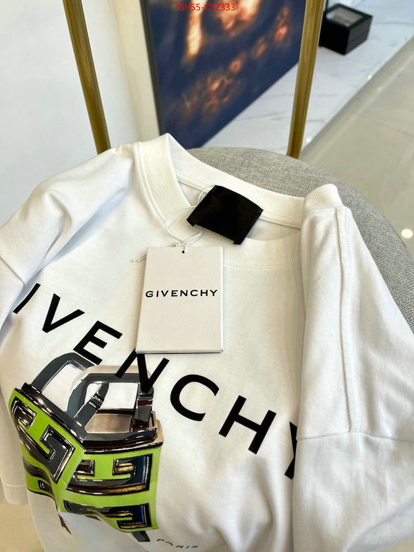 Clothing-Givenchy shop the best high authentic quality replica ID: CY2333 $: 55USD