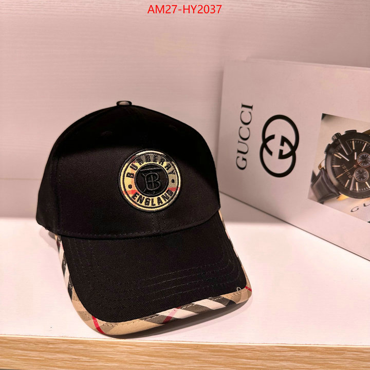 Cap(Hat)-Burberry aaaaa class replica ID: HY2037 $: 27USD