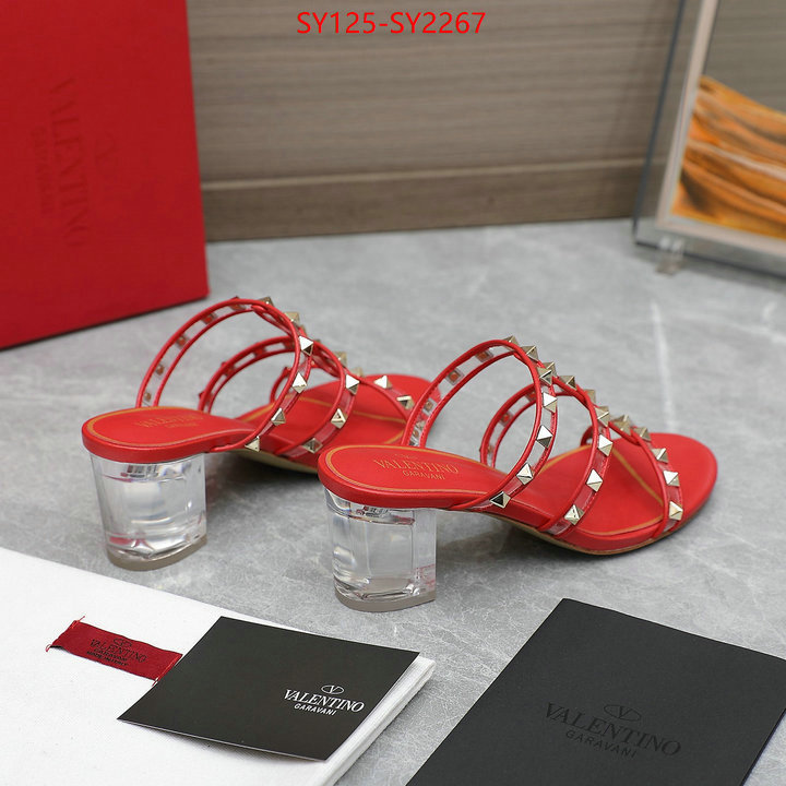 Women Shoes-Valentino replica 2023 perfect luxury ID: SY2267 $: 125USD