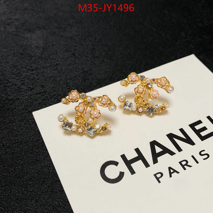 Jewelry-Chanel,how to find designer replica ID: JY1496,$: 35USD
