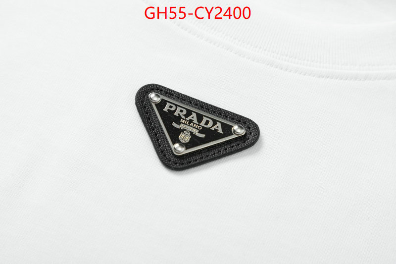 Clothing-Prada high quality happy copy ID: CY2400 $: 55USD