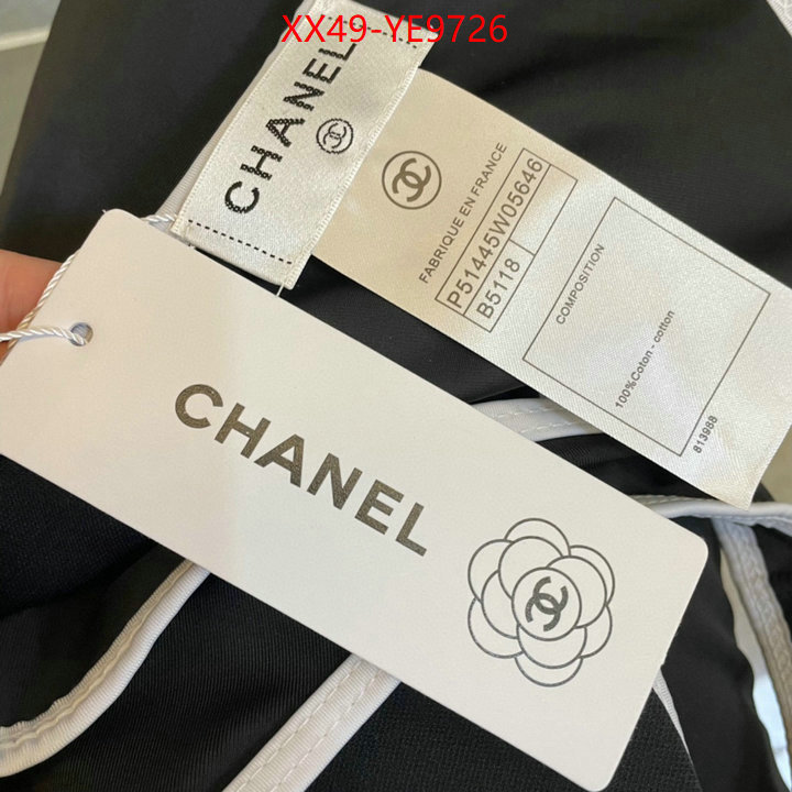 Swimsuit-Chanel,1:1 ID: YE9726,$: 49USD