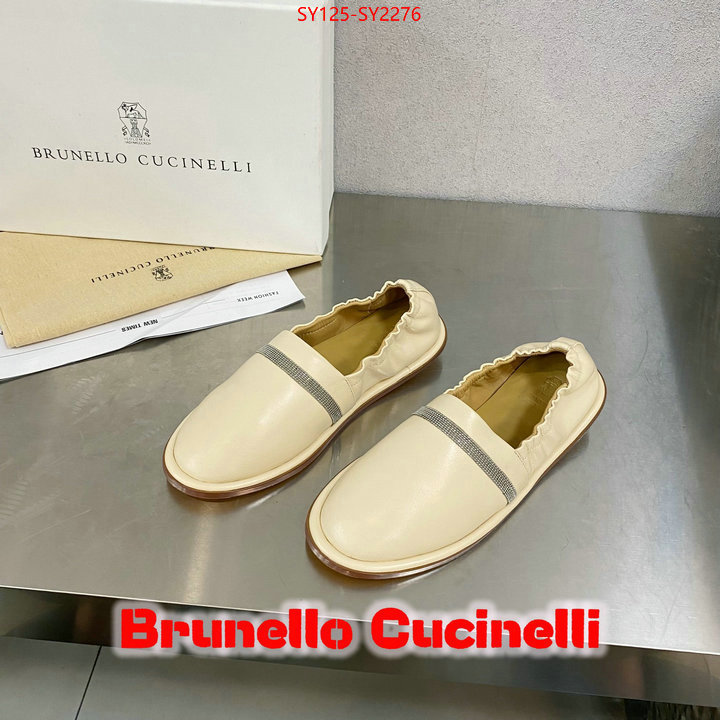 Women Shoes-Brunello cucinelli customize the best replica ID: SY2276 $: 125USD