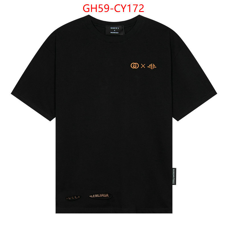 Clothing-Gucci,high-end designer ID: CY172,$: 59USD