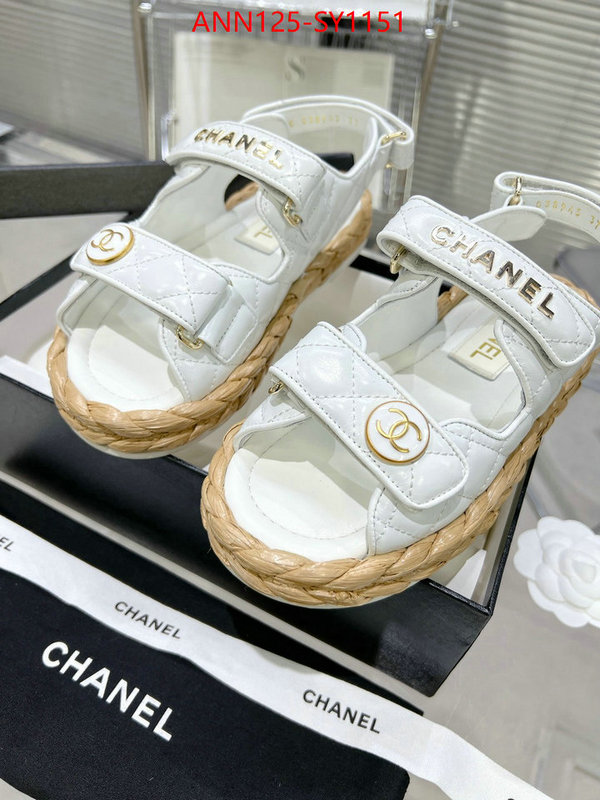 Women Shoes-Chanel,1:1 replica ID: SY1151,$: 125USD