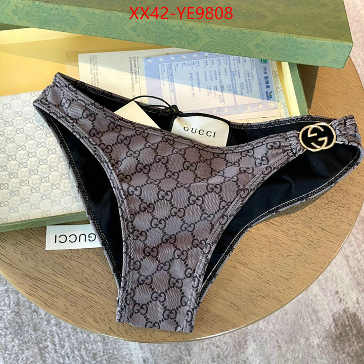 Swimsuit-GUCCI,cheap high quality replica ID: YE9808,$: 42USD