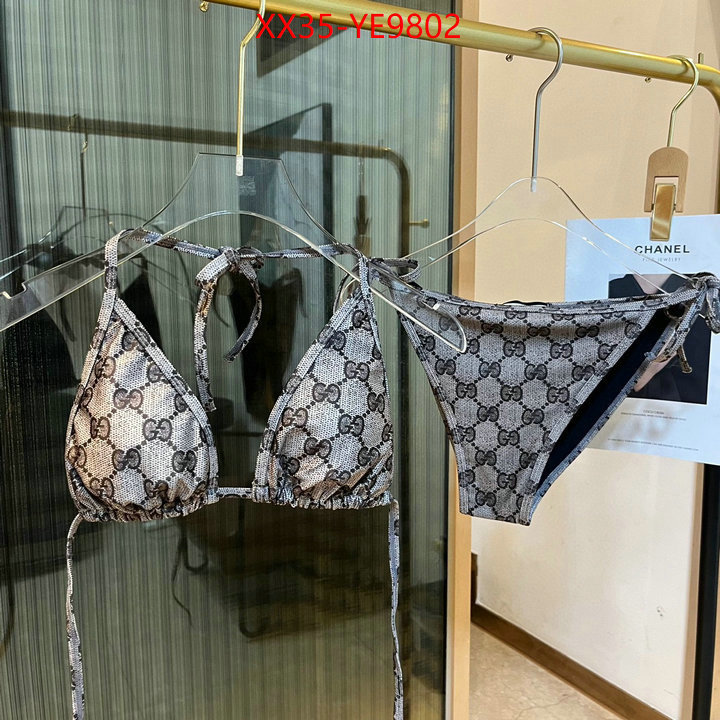 Swimsuit-GUCCI,what 1:1 replica ID: YE9802,$: 35USD