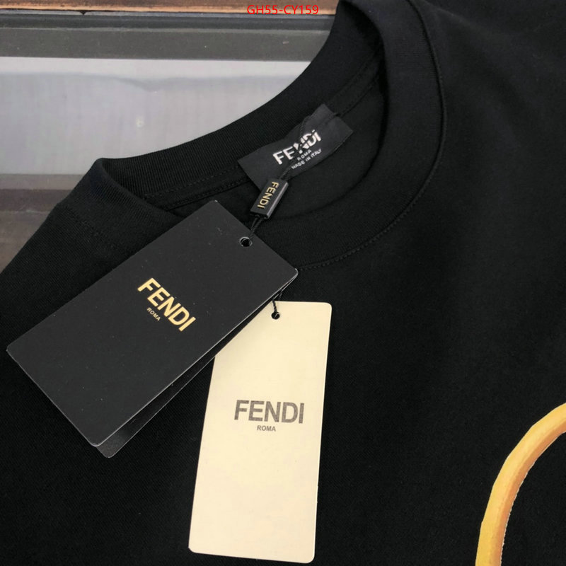 Clothing-Fendi,cheap replica designer ID: CY159,$: 55USD