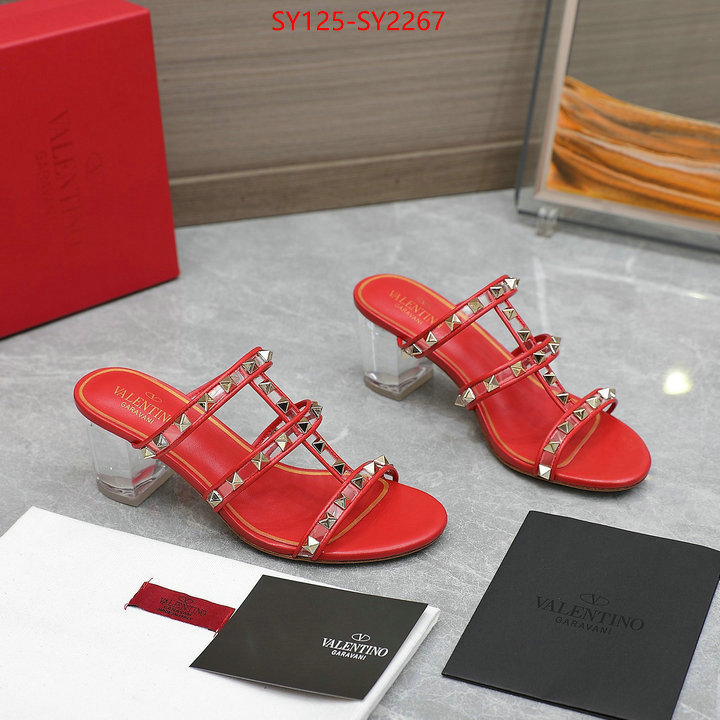 Women Shoes-Valentino replica 2023 perfect luxury ID: SY2267 $: 125USD