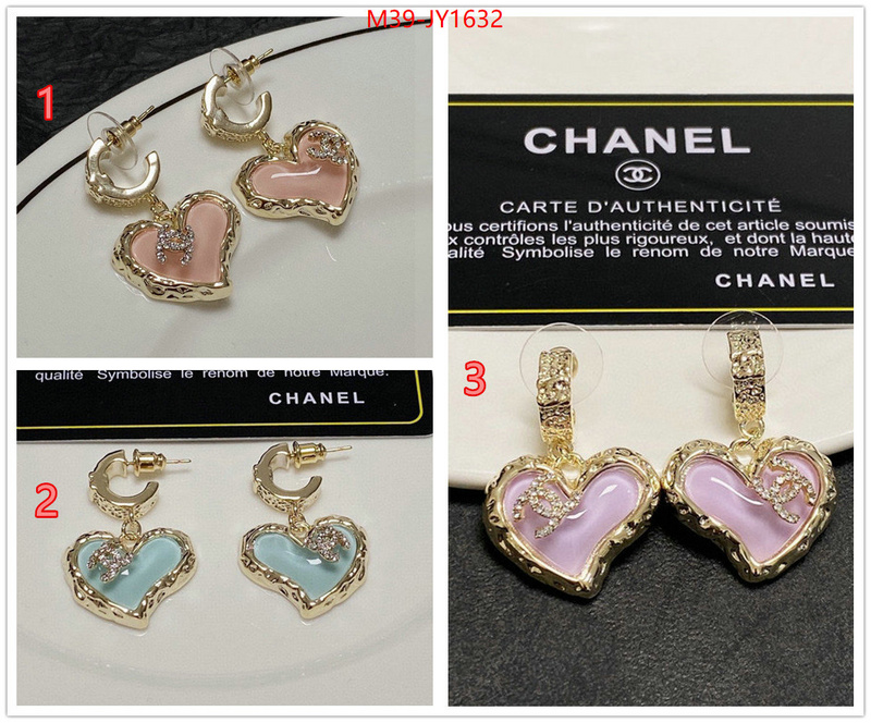 Jewelry-Chanel,fake high quality ID: JY1632,$: 39USD