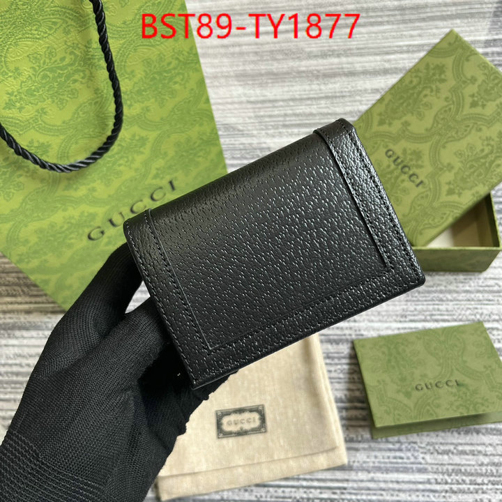 Gucci Bags(TOP)-Wallet- perfect quality designer replica ID: TY1877 $: 89USD