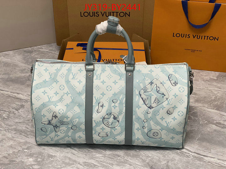 LV Bags(TOP)-Keepall BandouliRe 45-50- replica 1:1 high quality ID: BY2441 $: 319USD