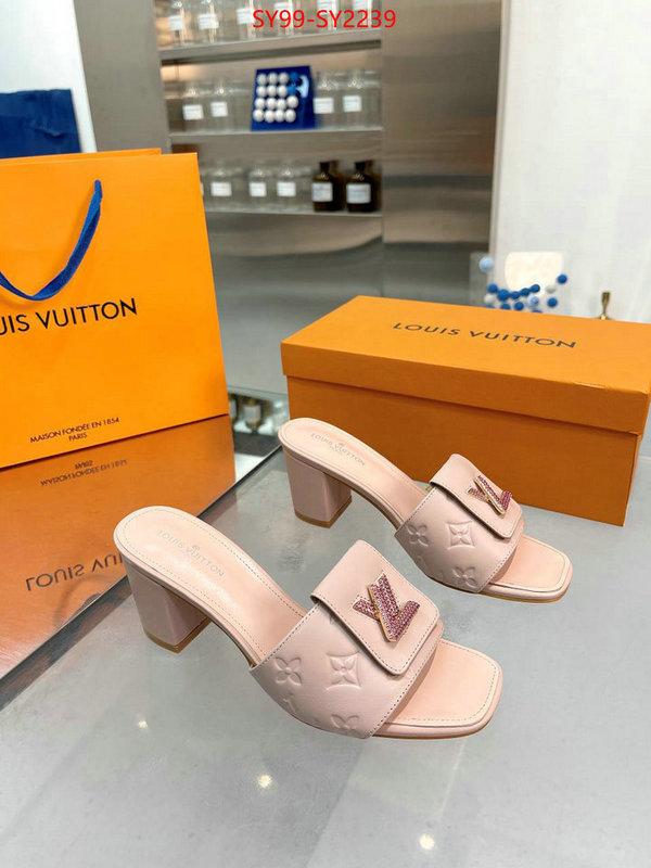 Women Shoes-LV exclusive cheap ID: SY2239 $: 99USD