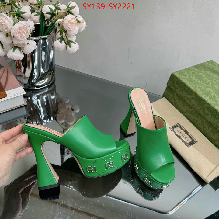 Women Shoes-Gucci shop ID: SY2221 $: 139USD