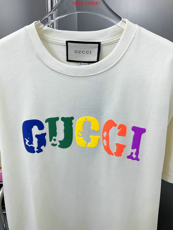 Clothing-Gucci the quality replica ID: CY2341 $: 55USD