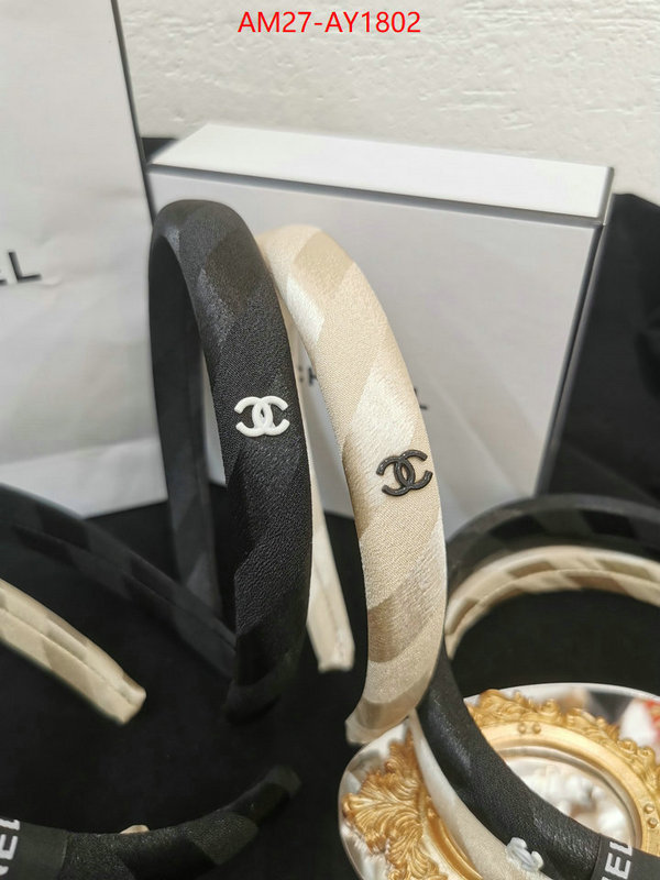 Hair band-Chanel aaaaa+ replica ID: AY1802 $: 27USD