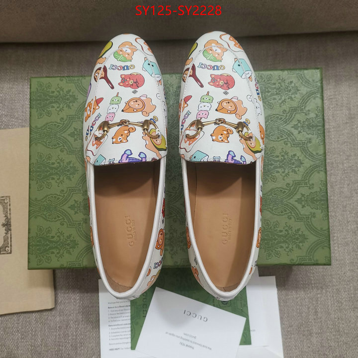 Women Shoes-Gucci best like ID: SY2228 $: 125USD