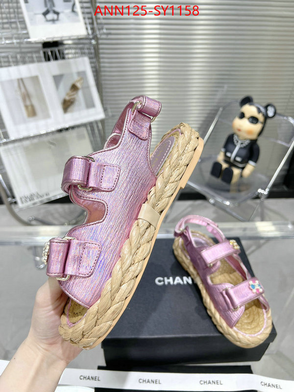 Women Shoes-Chanel,high quality customize ID: SY1158,$: 125USD