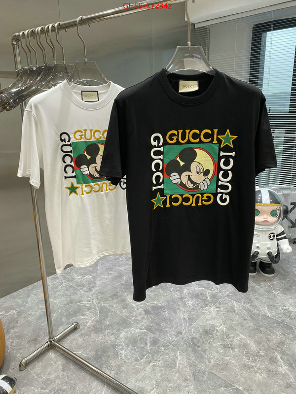 Clothing-Gucci where to buy replicas ID: CY2342 $: 69USD