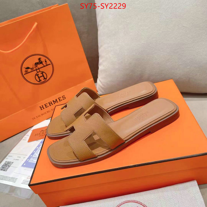 Women Shoes-Hermes best replica new style ID: SY2229 $: 75USD