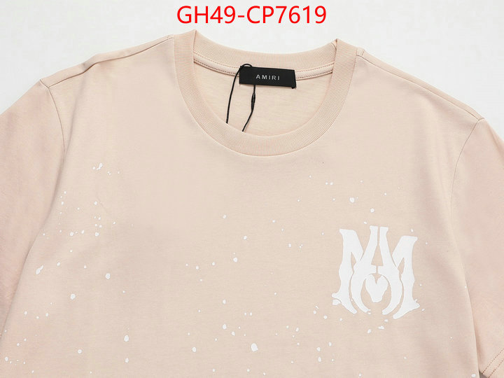 Clothing-Amiri,replica for cheap ID: CP7619,$: 49USD