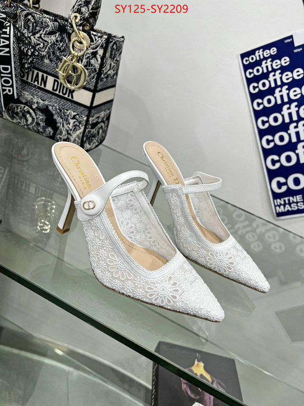 Women Shoes-Dior best wholesale replica ID: SY2209 $: 125USD