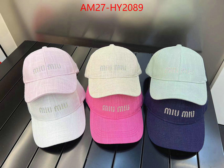 Cap(Hat)-Miu Miu best luxury replica ID: HY2089 $: 27USD