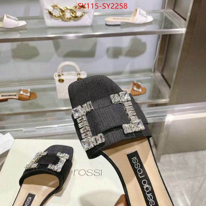 Women Shoes-Sergio Rossi high quality online ID: SY2258 $: 115USD