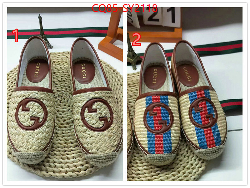 Women Shoes-Gucci online shop ID: SY2118 $: 85USD