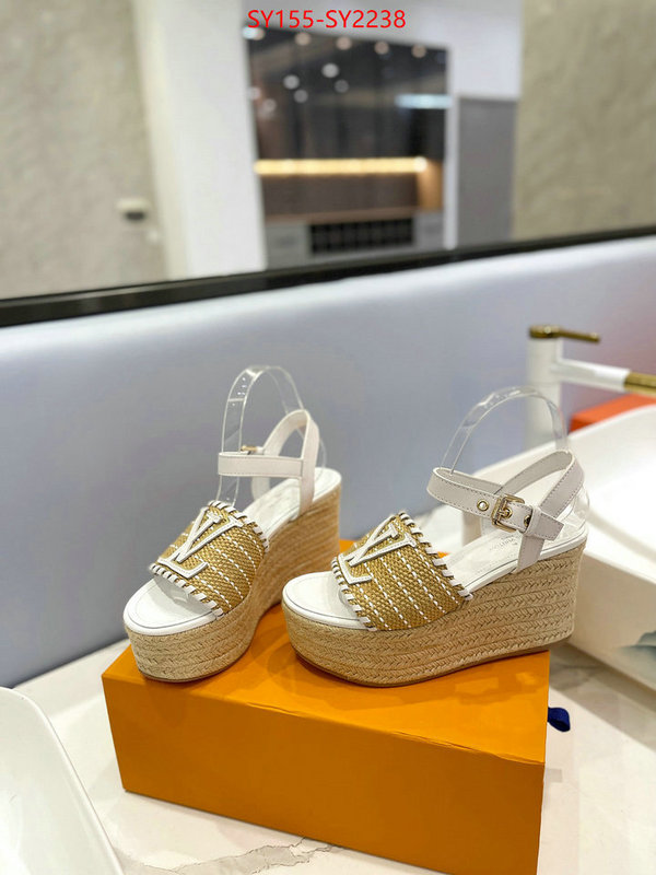 Women Shoes-LV luxury fashion replica designers ID: SY2238 $: 155USD